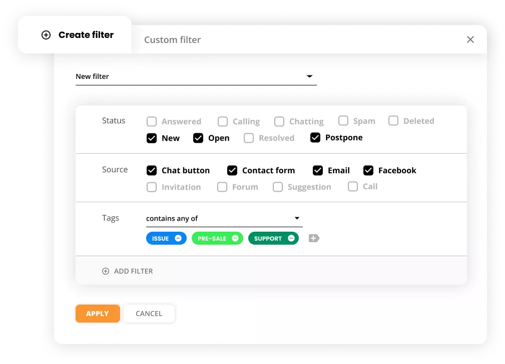 Defina suas próprias regras de fluxo de trabalho com nossos recursos