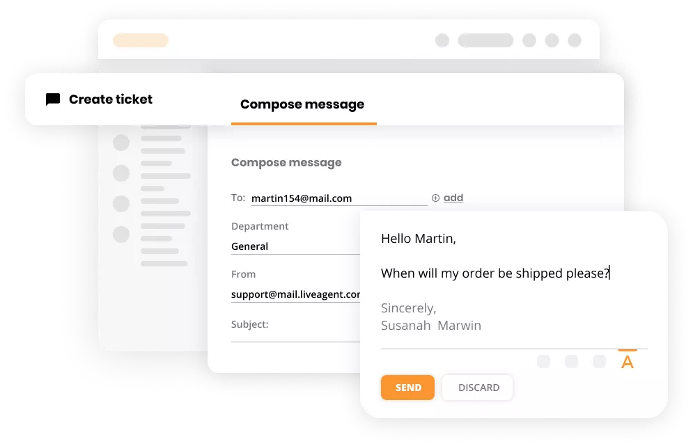 Caixa de entrada universal que lida com todos os canais