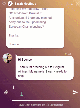 Software de Chat ao Vivo por LiveAgent