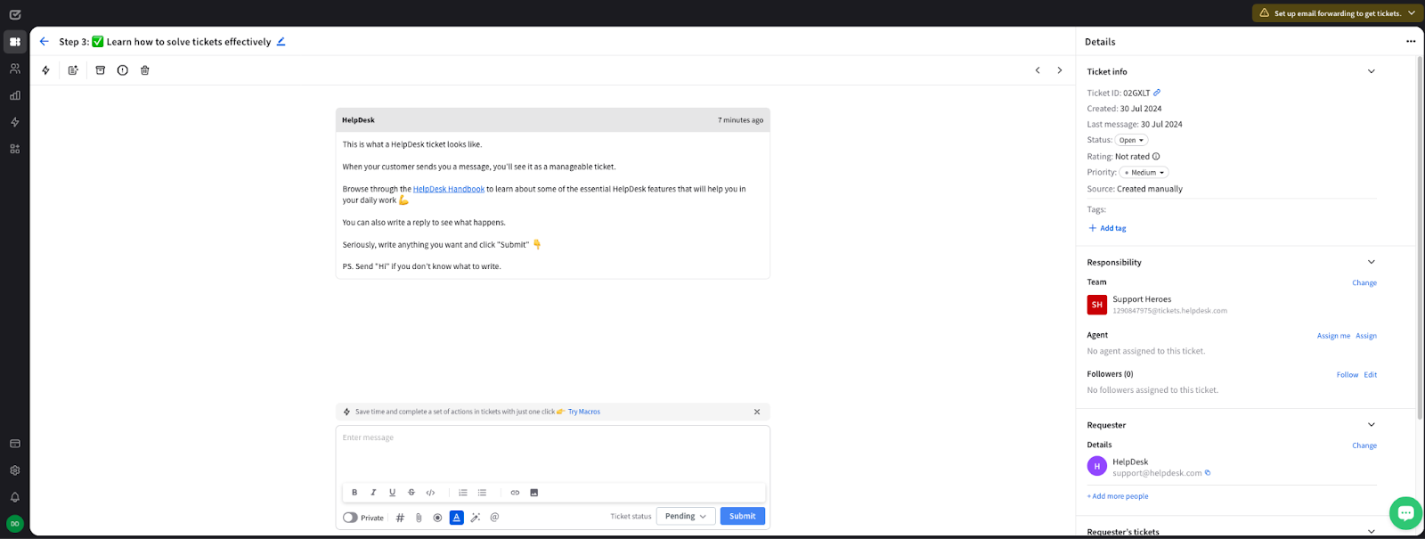 Software de Atendimento ao Cliente HelpDesk