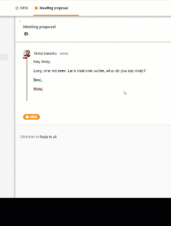Resolução de cliente no LiveAgent.