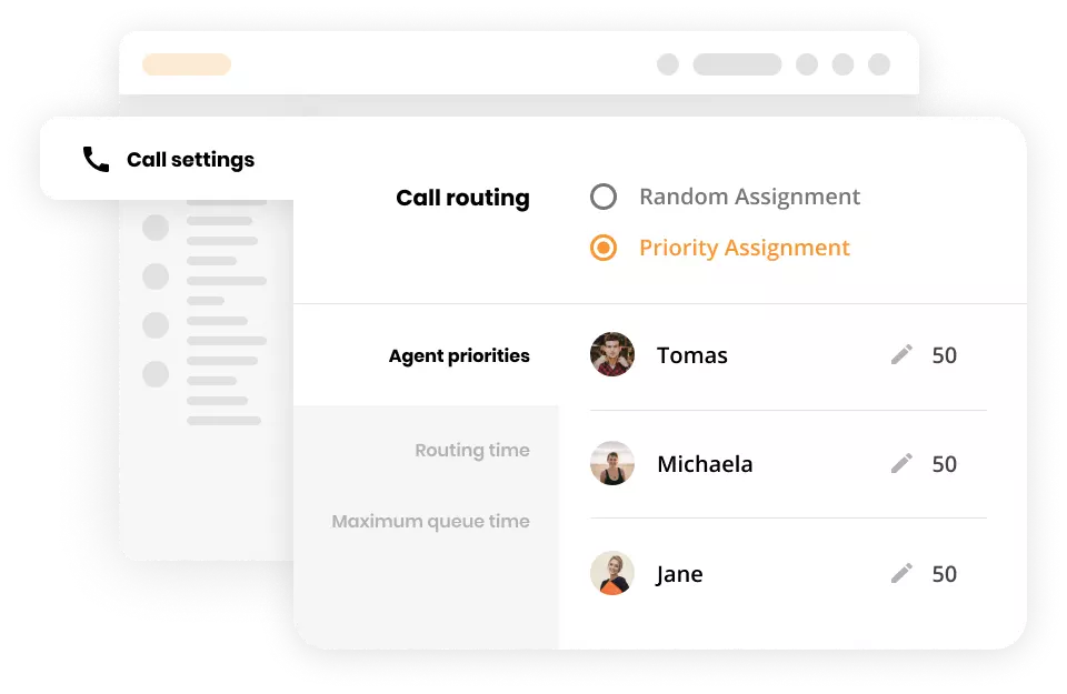 Call center excepcional