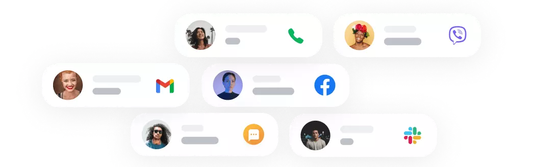 suporte de mídia social do LiveAgent