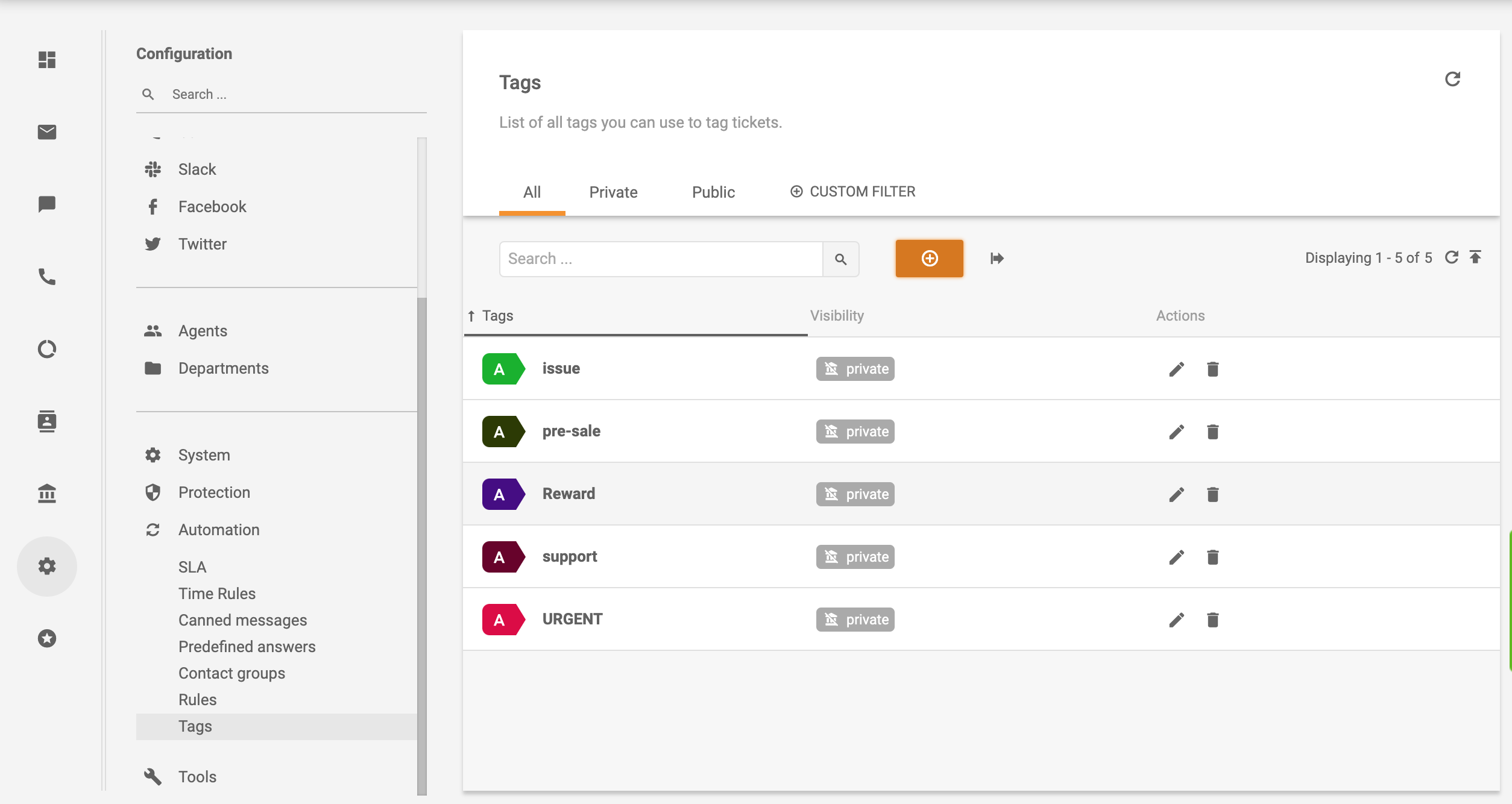 Práticas recomendadas do sistema de tickets - Tags - LiveAgent