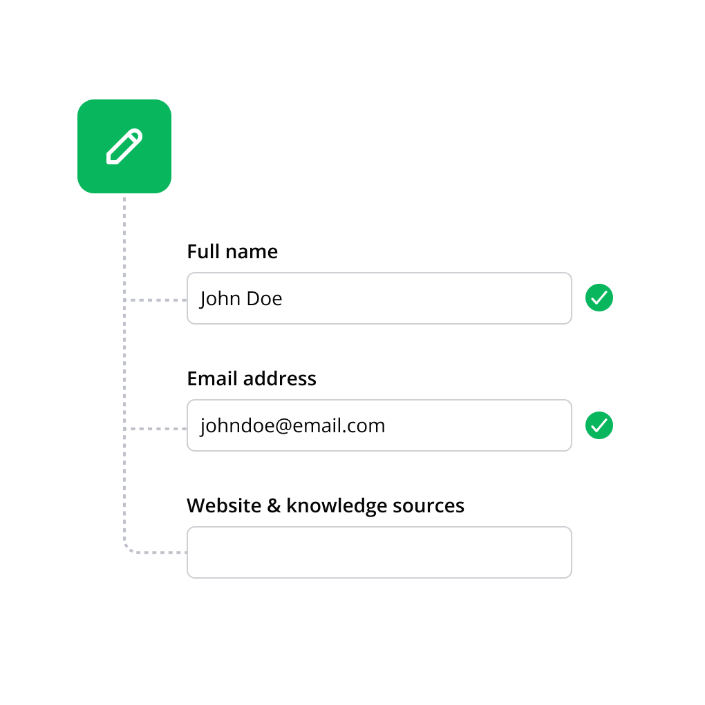 Envie sua solicitação através do formulário