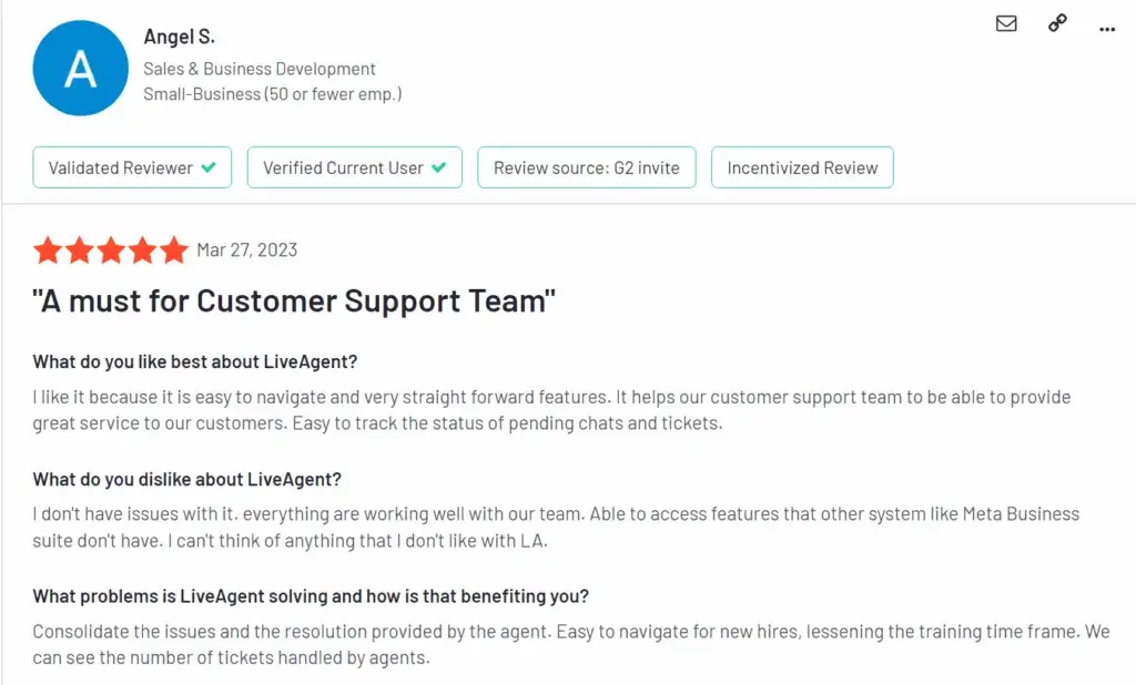 G2 - Avaliações e Detalhes do Produto LiveAgent