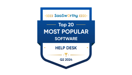 Software Mais Popular em Help Desk para Q2 2024