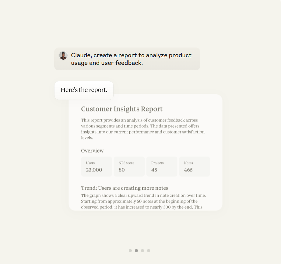 Claude by Anthropic chat com visão geral de IA