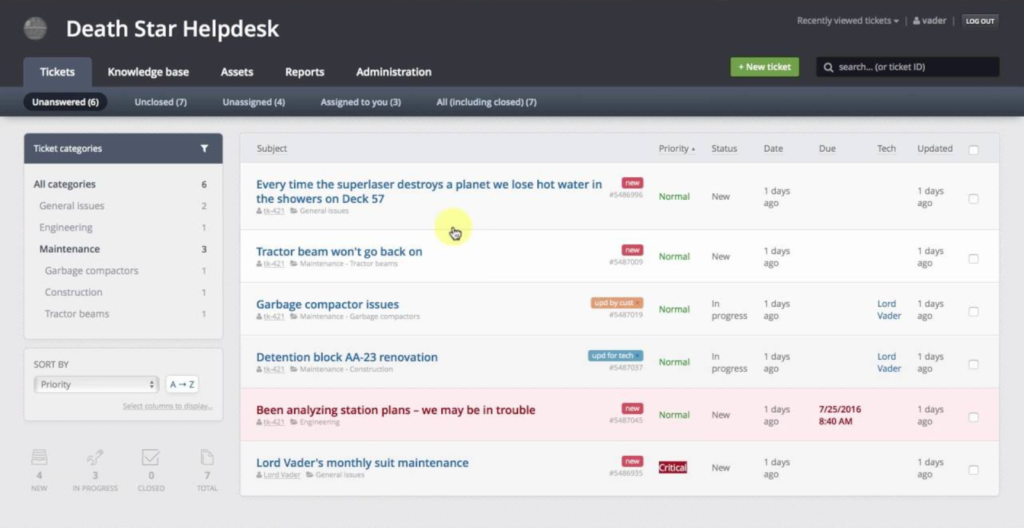 Sistemas de ticketing helpdesk Jitbit