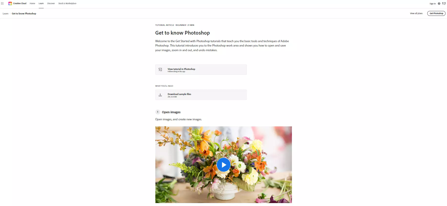 Tutorial do Photoshop Adobe