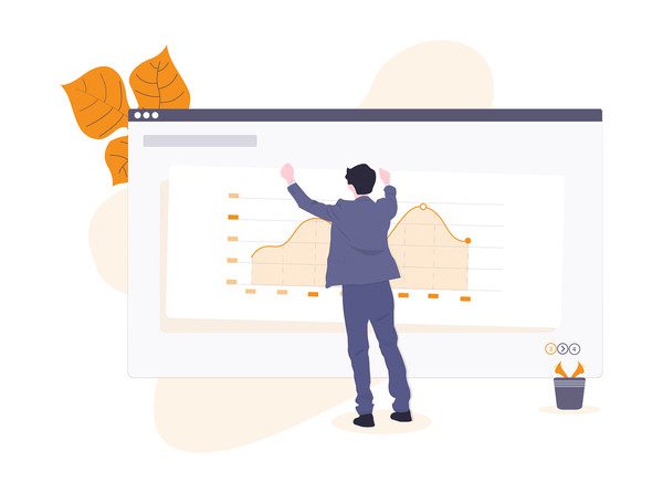 Ilustração de redução de taxa de churn