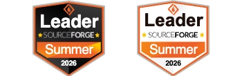 Distintivo de Líder do Verão de 2026 da LiveAgent pela SourceForge