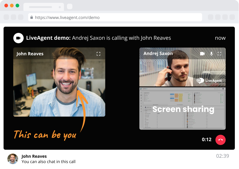 Agende uma demonstração com um excelente software de help desk - LiveAgent