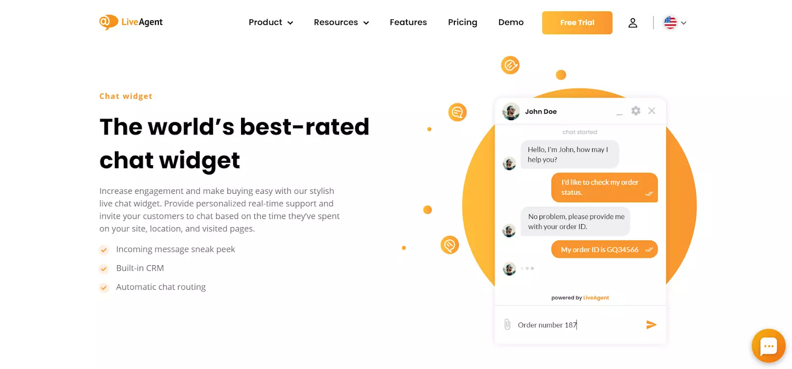 LiveAgent melhor chat avaliado