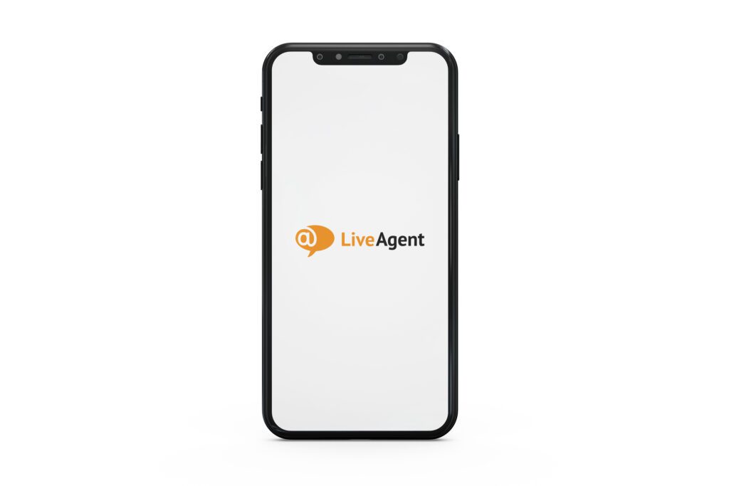 Aplicativo móvel LiveAgent iPhone