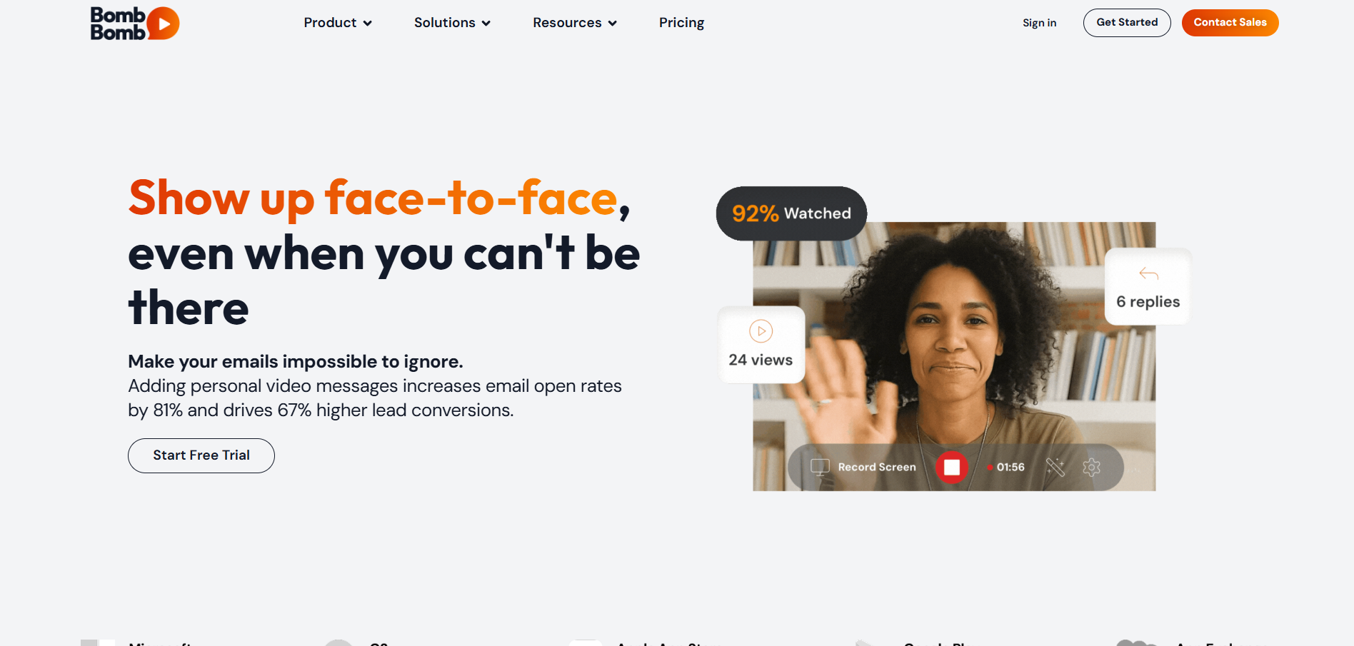 Contatos do Help Desk BombBomb