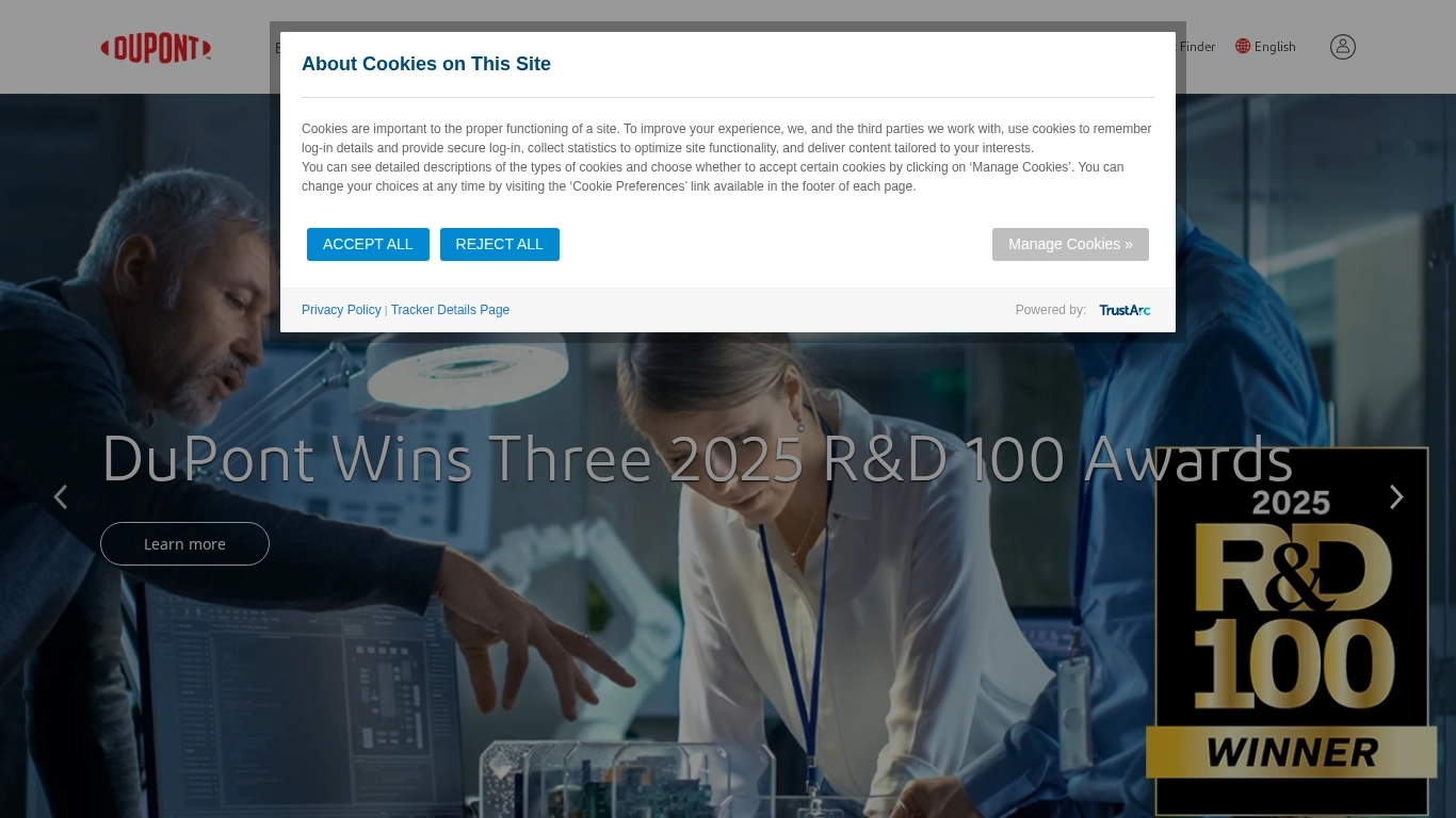 Contatos do Help Desk DuPont