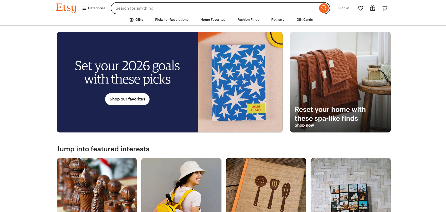 Contatos da Central de Ajuda do Etsy