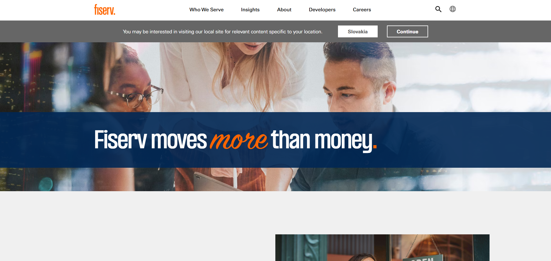 Contatos do Help Desk Fiserv