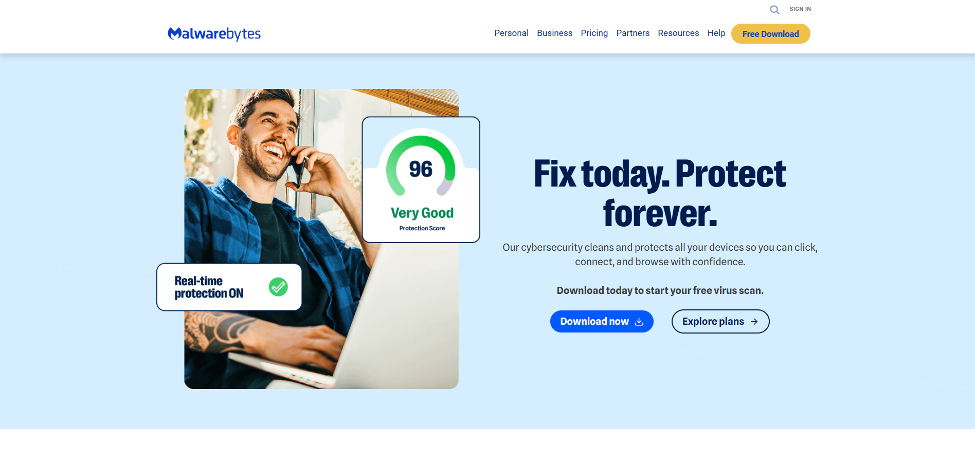 Contatos do Help Desk Malwarebytes