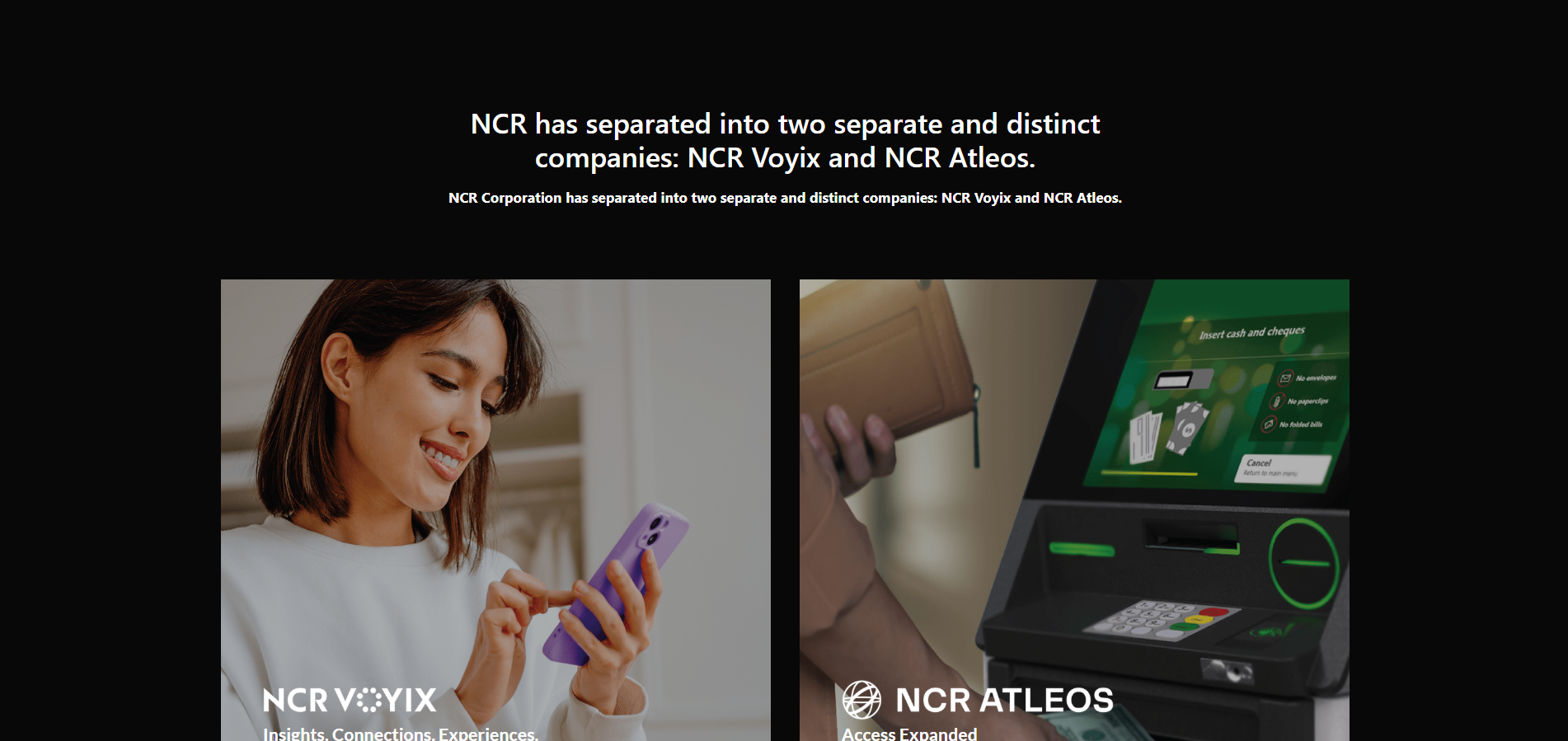 Contatos do Help Desk NCR