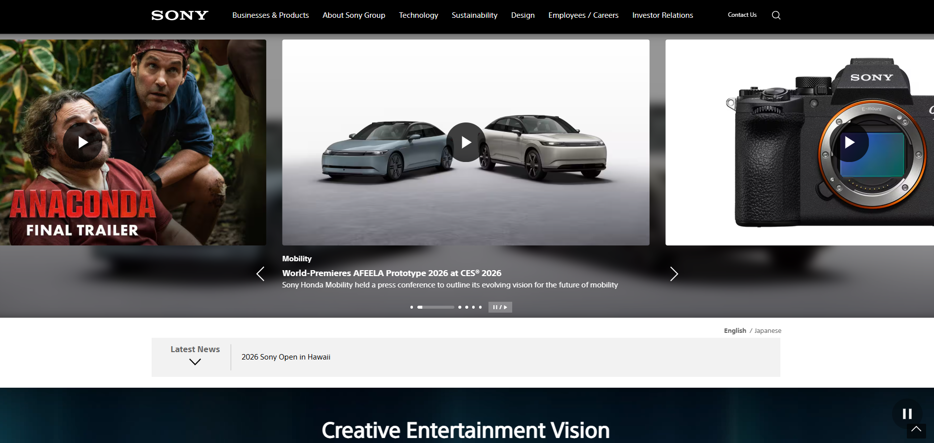 Contatos do Help Desk Sony