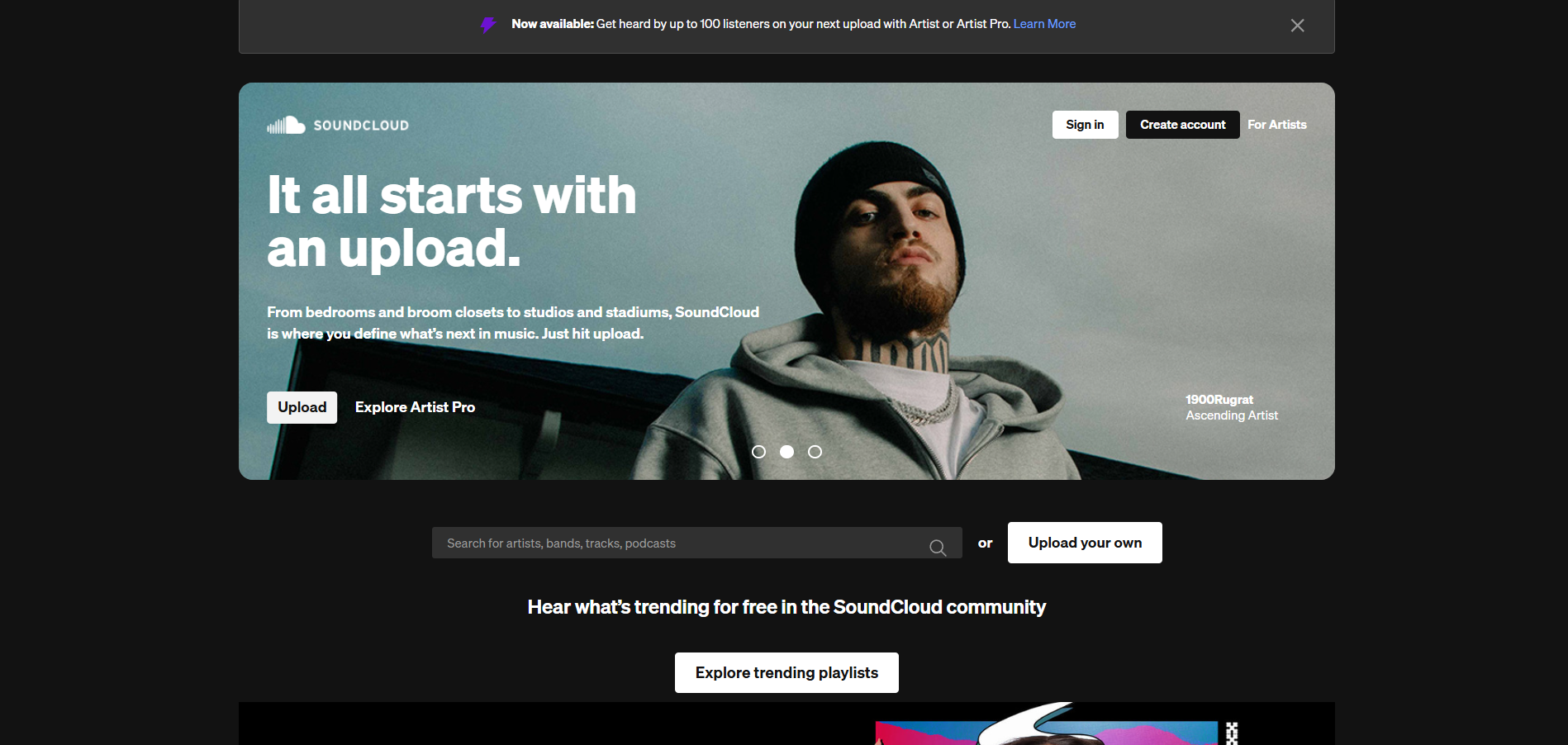 Contatos do Suporte da SoundCloud