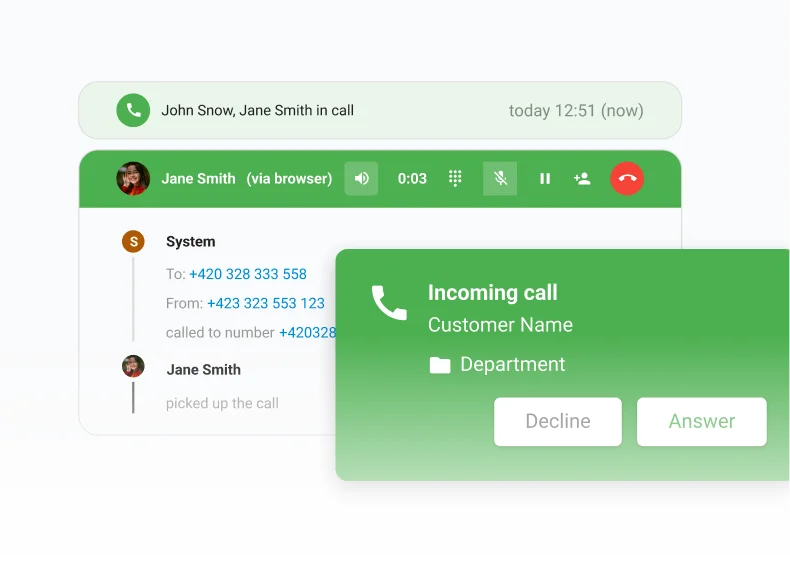 Call center integrado do LiveAgent com recursos de IVR e callback