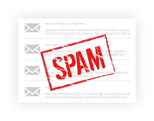 Recurso de filtros de SPAM LiveAgent