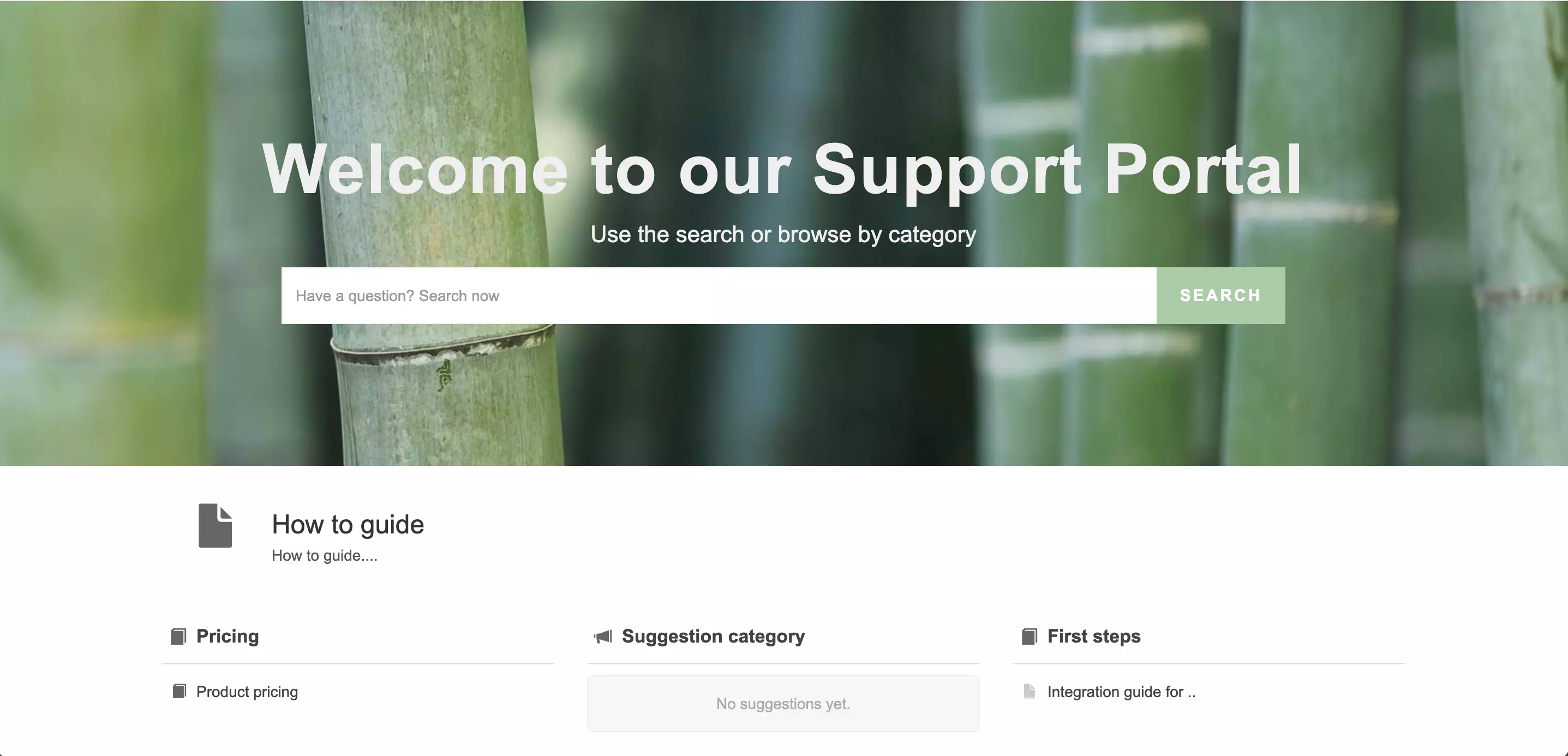 Tema de software de base de conhecimento gratuito no LiveAgent