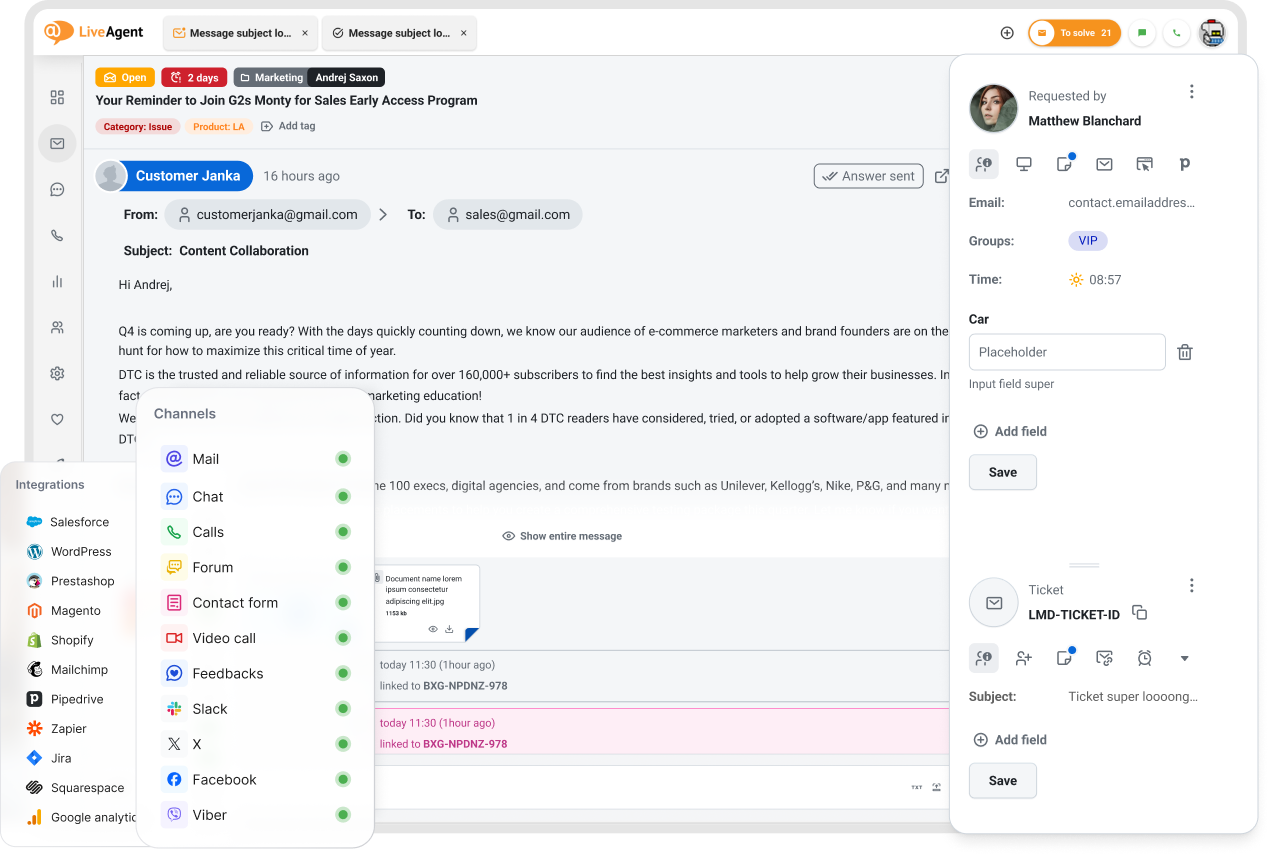 Ofereça suporte sem complicações com help desk com IA