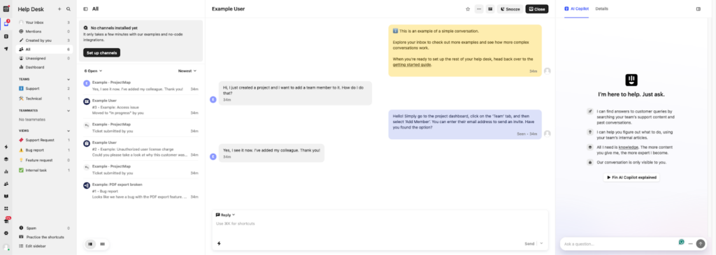 Software de Atendimento ao Cliente Intercom