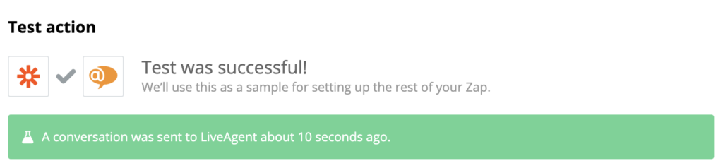Teste bem-sucedido da integração entre PayPal e LiveAgent