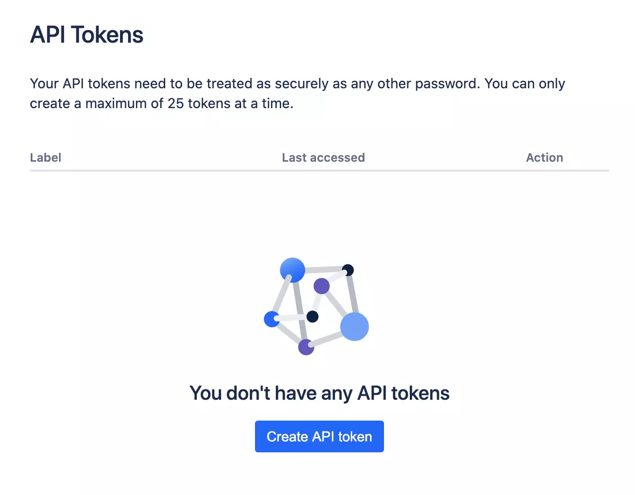 Onde criar tokens de API no Jira
