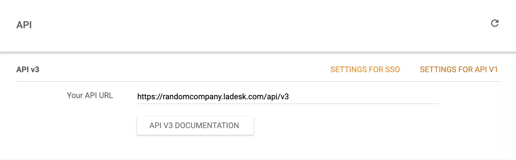 Onde encontrar API V1