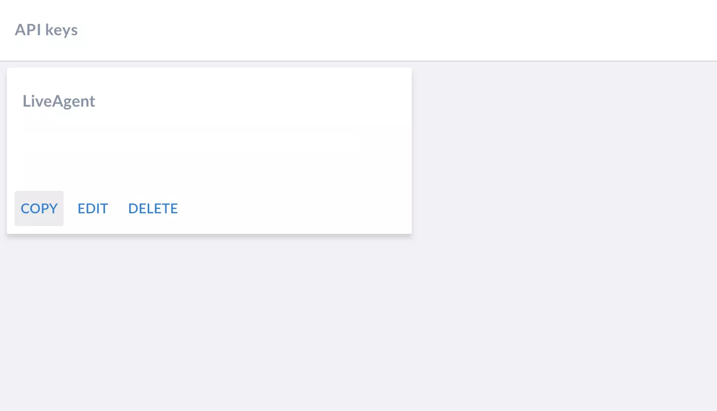 Nova API para integração Salesflare do LiveAgent