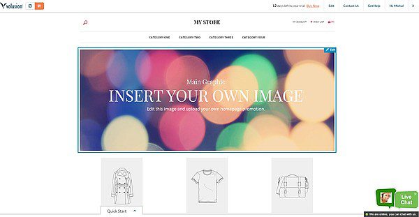 Integração de livechat Volusion LiveAgent