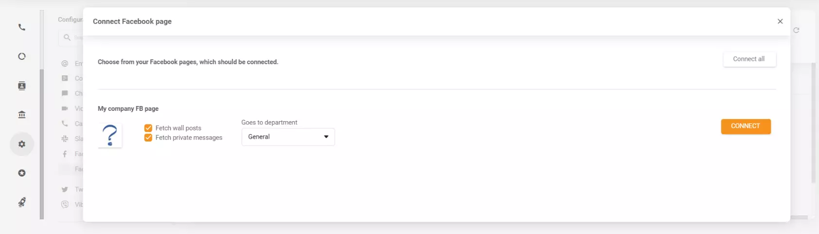 Verificando as opções para buscar posts do mural e mensagens privadas