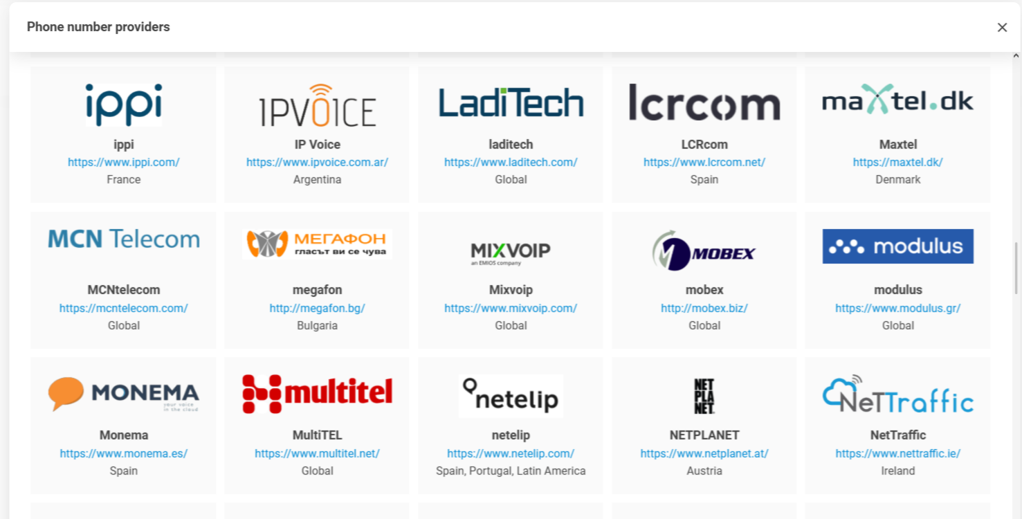 Parceiro VoIP Modulus LiveAgent