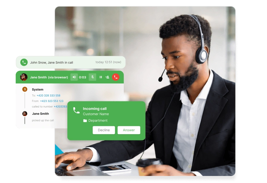 Software de central de atendimento