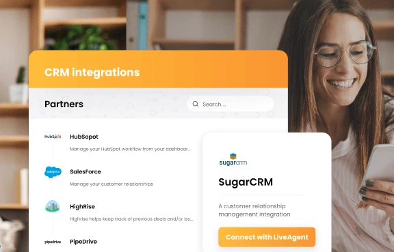 CRM e integrações