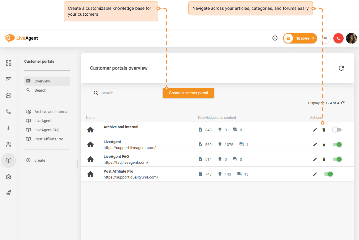 Preencha com conteúdo