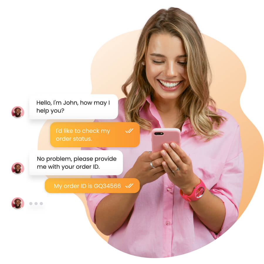 Chatbot de atendimento ao cliente alimentado por IA