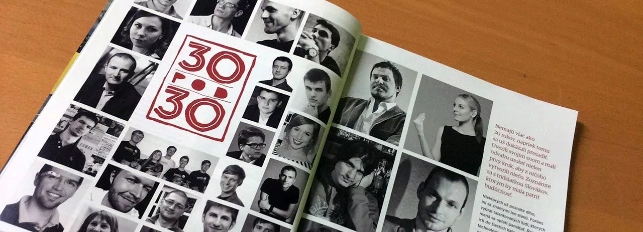 WebSupport em Forbes 30 under 30