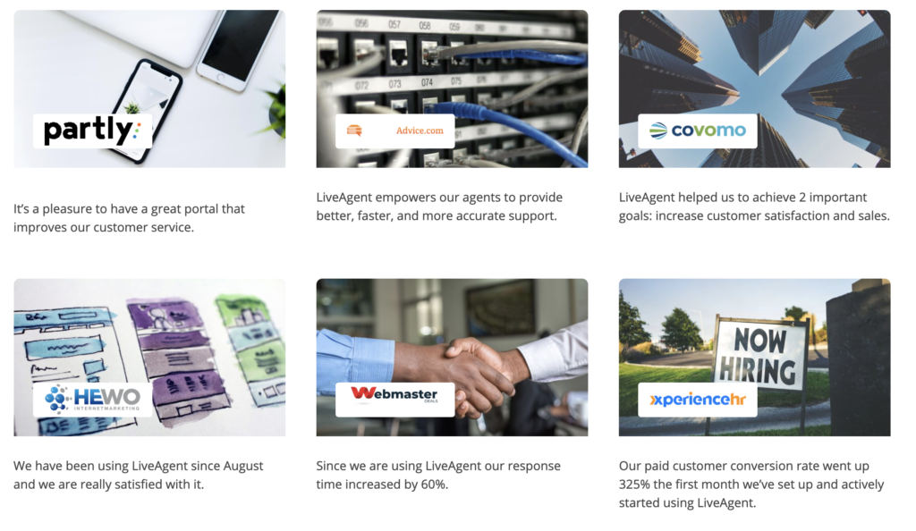 Exemplo de e-mail de estudo de caso